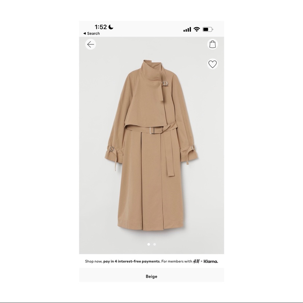 H&M trench coat